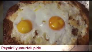 Peynirli yumurtalı pide [upl. by Harelda]