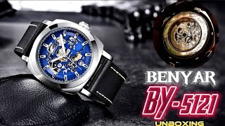 I BOUGHT THE BEST AUTOMATIC WATCH UNDER ₹2000  BENYAR Skeleton Watch BY  5121 [upl. by Hephzibah]