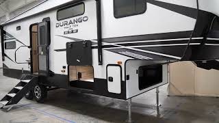 2022 KZ RV Durango Half Ton D250RED Fifth Wheel Quick Tour [upl. by Hudnut]