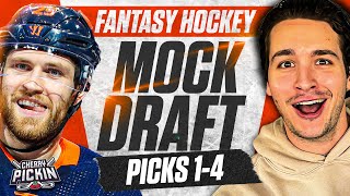 Best 2024 Fantasy Hockey Draft Strategy Picks 14  Cherry Pickin [upl. by Engvall]