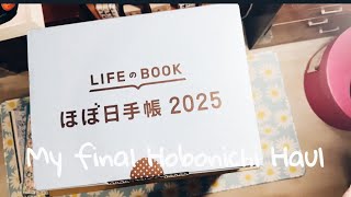 My final Hobonichi haul  finally ready for 2025 [upl. by Hogen]