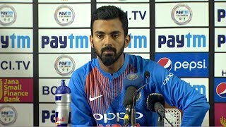 Rahul Dravid helped me to get back on track KL Rahul [upl. by Simonne]