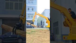 powerful heavy super excavator truck 493 excavetor shorts loadertruck excavatortruck [upl. by Anitnatsnok]