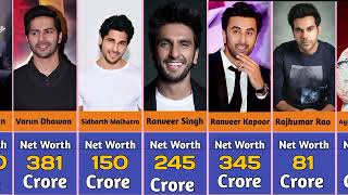 Top 30 Bollywood Actors Net Worth 2024 Videos  Sharukh Khan  Ajay Devgan  Tiger Shroff [upl. by Cleavland639]