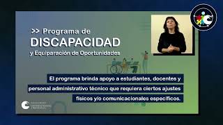 programa de discapacidad [upl. by Akeenahs]