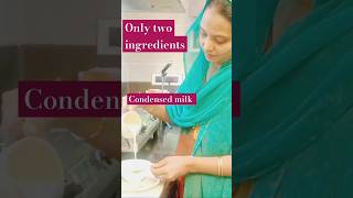 condensed milk recipemilk maid recipe👌👌😍😍food shortfeed yt viralvideo milkmaid [upl. by Evad]