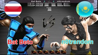 UMK3  Bat Beto vs n0trandom [upl. by Lebiram]