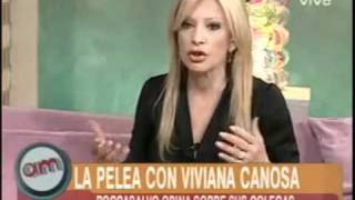 Viviana Canosa le dice ordinaria a Susana Roccasalvo [upl. by Pepe]