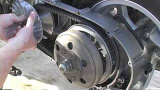 07 Suzuki Burgman 400 CVT Installation  MicBergsma [upl. by Eylhsa]