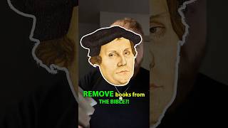 Did Martin Luther REMOVE Books from the Bible bible catholic reformation religion [upl. by Asiled]