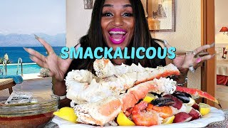 Seafood Boil mukbang [upl. by Yaresed]