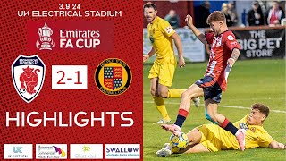 HIGHLIGHTS  Bromsgrove Sporting 2  1 Belper Town [upl. by Hcurab260]