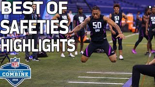 Best of Safeties Workouts  NFL Combine Highlights [upl. by Illene]