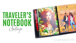 How To Add A Travelers Notebook Jump Band amp Customize Cheap Notebooks [upl. by Matazzoni916]