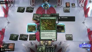 MTG Arena ONE Draft 41 Golgari Proliferate vs Golgari Toxic [upl. by Bryana648]