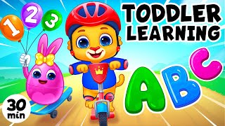 Toddler Learning With Lucas Baby and Toddler Learn to Talk Colors ABC Kids Songs Nursery Rhymes [upl. by Aeret]