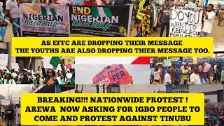 Hardship Protest Nigeria 29th July 2024 AREWA CALL ON IGBO PEOPLE 2 JOIN D PROTEST amp SHUN TRIBALISM [upl. by Oirretna]