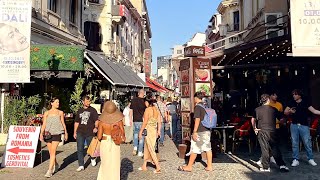 🇷🇴4K WELCOME TO BUCHAREST OLD CITY  AUGUST 2024 ☀️💃🏼🔥 [upl. by Nygem]