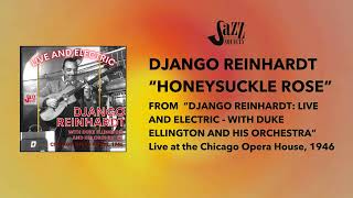 DJANGO REINHARDT plays HONEYSUCKLE ROSE Live in Chicago 1946 with Duke Ellington and His Orchestra [upl. by Eiramyelhsa297]