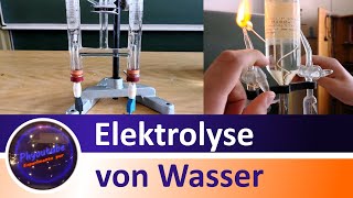 Elektrolyse von Wasser [upl. by Schechter]