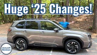 Whats New  2025 Subaru Forester  Huge Changes amp Upgrades [upl. by Onabru822]