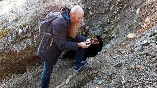 Old mine looking for gold 100 year old Gladstone mine Peachland [upl. by Anayeek]