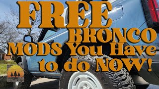 FREE Bronco ForScan Hacks you HAVE to do [upl. by Nayar]