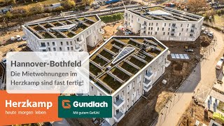 Herzkamp  Die Mietwohnungen sind fast fertiggestellt  Baufeld J  Gundlach [upl. by Con]