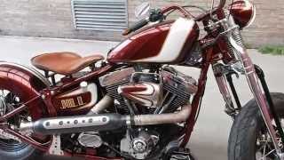 Harley Davidson FLSTS Softail Springer in Bobber style for sale [upl. by Nnybor]