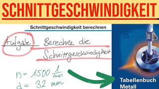 SCHNITTGESCHWINDIGKEIT BERECHNEN [upl. by Ilujna983]