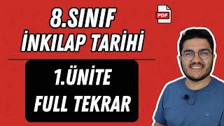 8Sınıf İnkılap Tarihi 1Ünite Full Tekrar [upl. by Yemrots]