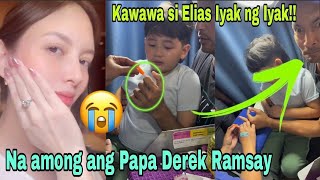 Anak ni Ellen Adarna na si Elias Modesto HUMAGOLGOL sa Iyak Derek Ramsay Ganito Alagaan si Elias [upl. by Odnaloy]