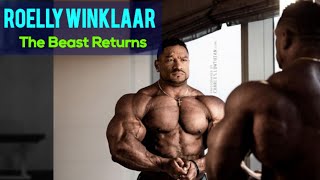 ROELLY The BEAST Winkler returns for the 2025 Mr Olympia Beast gains again workout motivation muscle [upl. by Adiesirb]