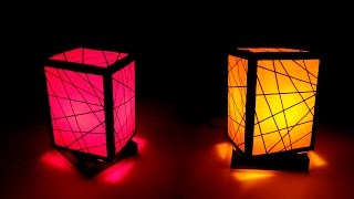 How to make a night lamp [upl. by Etnauq]