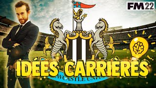 FM22  Idée de carrière  Newcastle United  Le club le plus riche [upl. by Nwahsyar]