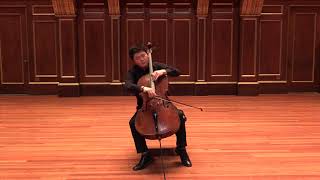 Brannon Cho plays Penderecki Preludio from Suite for Solo Cello [upl. by Claudell368]