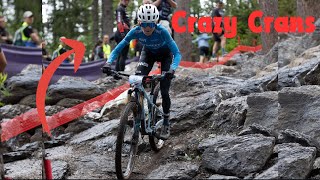 Crans Montana World Cup 2024 Pre Ride New Track [upl. by Amik]