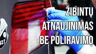 ŽIBINTŲ ATNAUJINIMAS BE POLIRAVIMO  Savaitgalio Kariai  2 [upl. by Lerred]