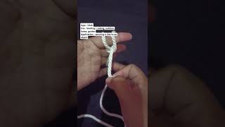 Clove Hitch  Simpul Pangkal clovehitch knot [upl. by Hawker44]