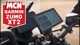 Racing the new zūmo® XT2 Sat Nav  MCN and Garmin Collaboration [upl. by Zephaniah]