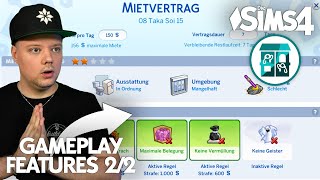 Neue GAMEPLAY Features 22 🔥 Die Sims 4 Zu vermieten Erweiterungspack Preview Special [upl. by Nosredna423]