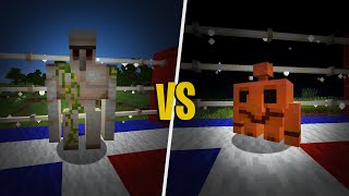 Minecraft Copper Golem vs Żelazny Golem shorts [upl. by Annahsit465]