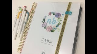 Review Planner Enjoy Print 2018 CLEAN Preto e Branco [upl. by Eladnyl]