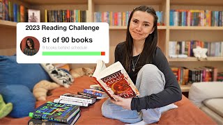 reading as many books as possible to hit my reading goal for 2023 [upl. by Ahsekin]