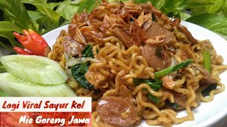 Resep Mie Goreng Jawa Dengan Sayur Kol Yang Lagi Viral [upl. by Lucinda]