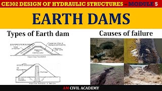 DHS Module5 Part01  Earth Dams  Types  Cause of Failure [upl. by Behlau]