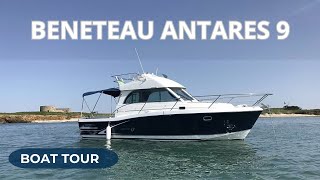 BENETEAU ANTARES 9  BOAT TOUR  ITALY [upl. by Cahra240]