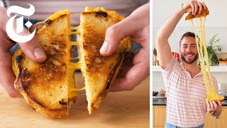 The Secret to Perfect Grilled Cheeses Every Time  Vaughn Vreeland  NYT Cooking [upl. by Yeruoc]