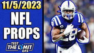 Top 5 Best NFL Player Prop Picks Today  Sunday 1152023  Prizepicks  Underdog Props [upl. by Ebocaj]