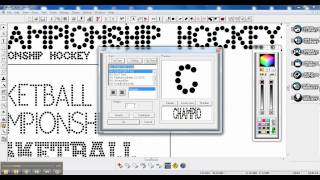 Rhinestone Conversion Chart and using the font in Make the Cut [upl. by Korfonta]